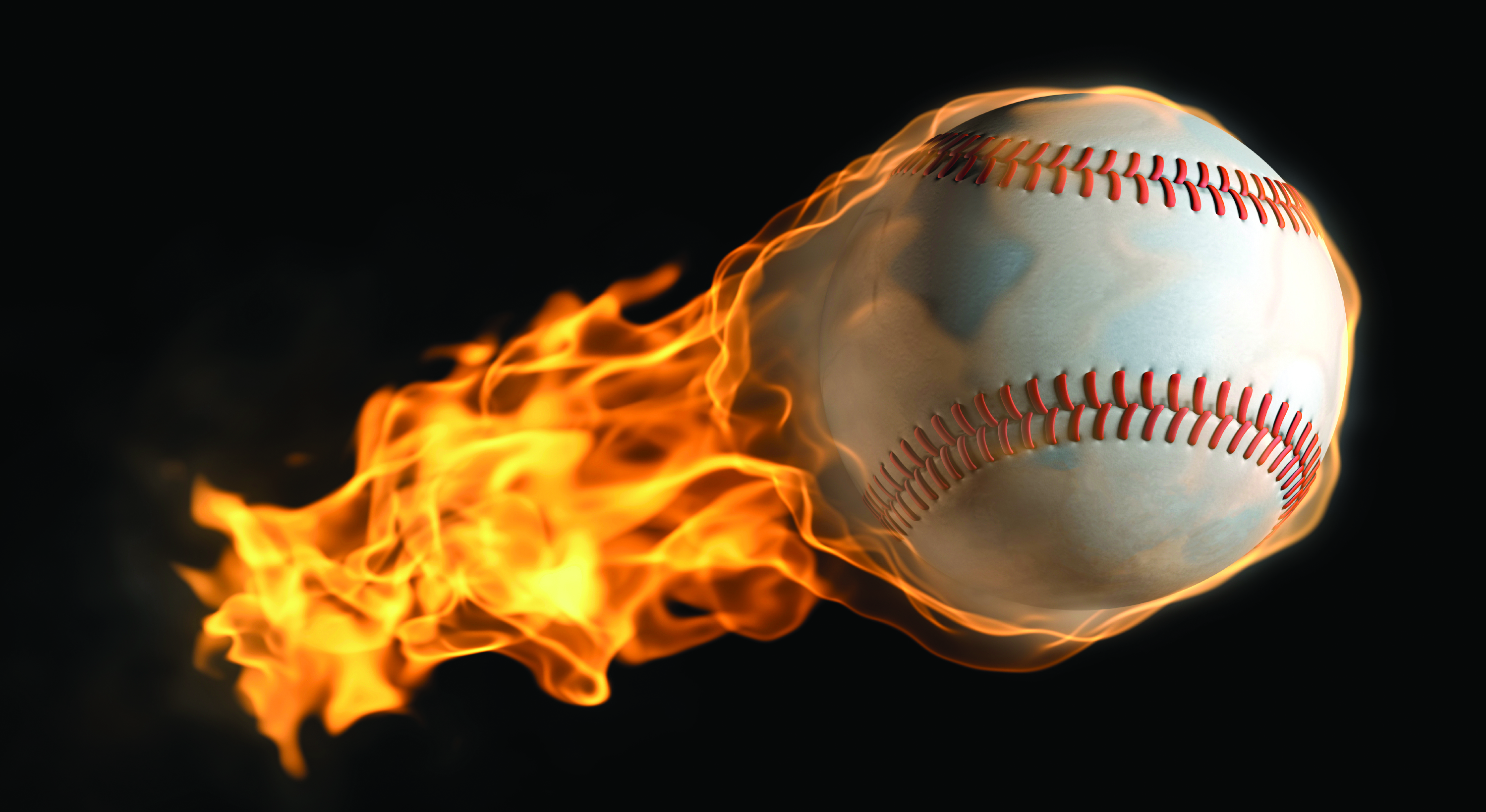 Flaming Baseball